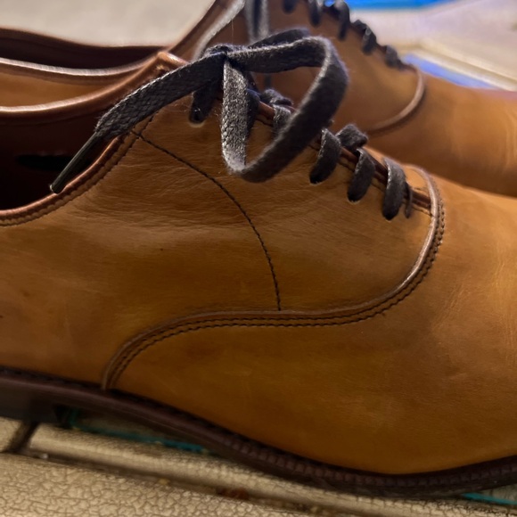 Allen Edmonds Dress Oxford Derby Dress Shoes Men 10D - Picture 11 of 14